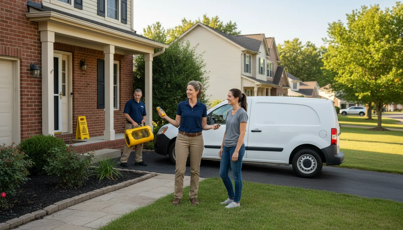 Water restoration image for Emergency Water Extraction & Cleanup in Heath, OH
